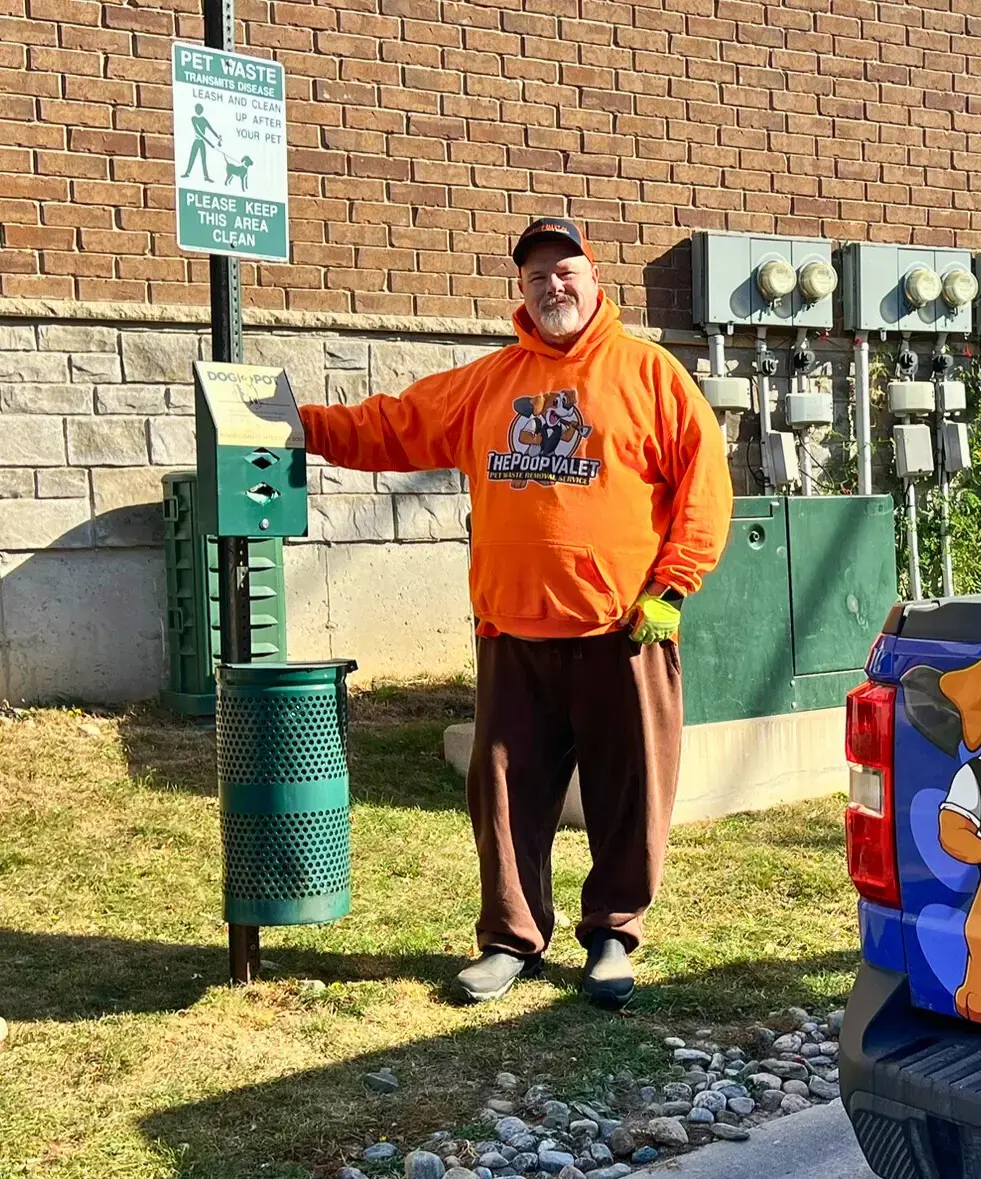The Poop Valet commercial dog waste service