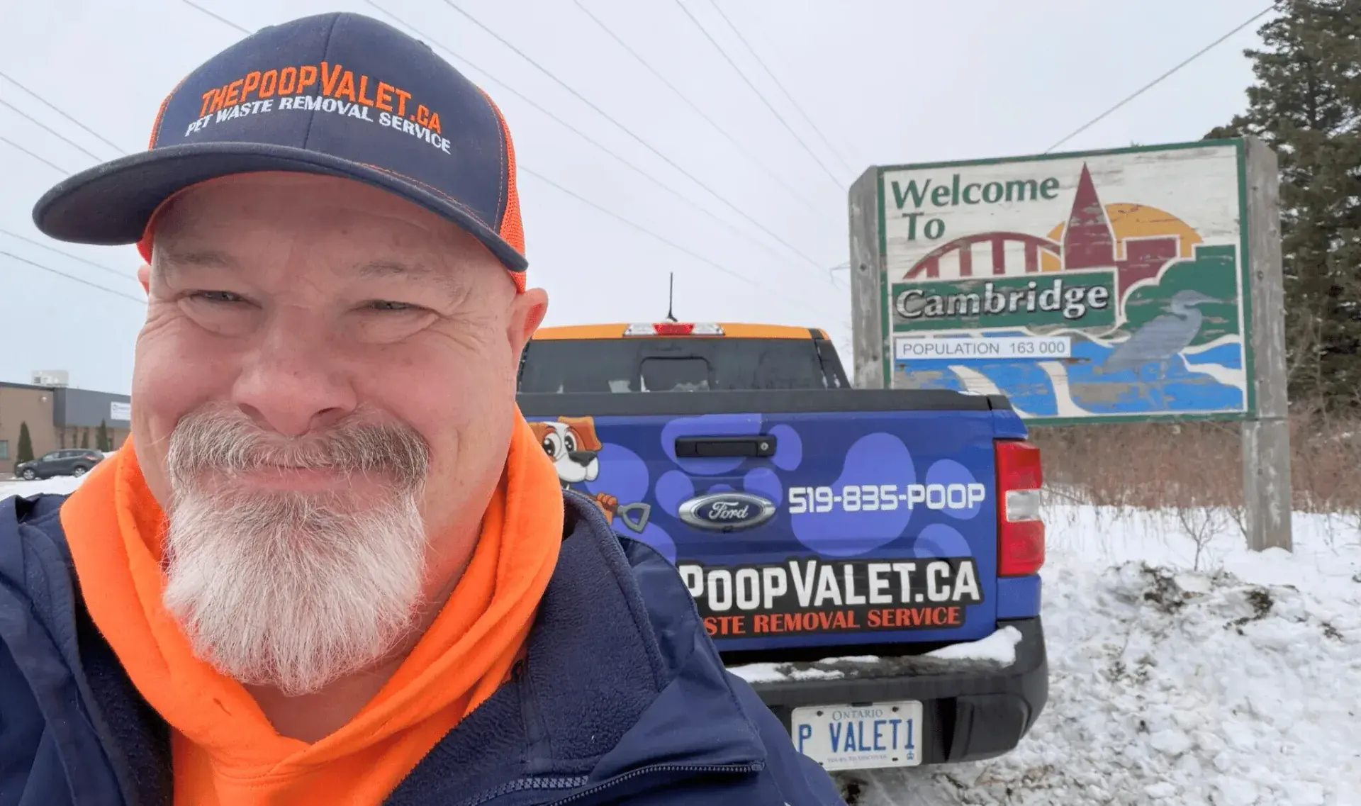 The Poop Valet dog waste removal service in Cambridge, ON