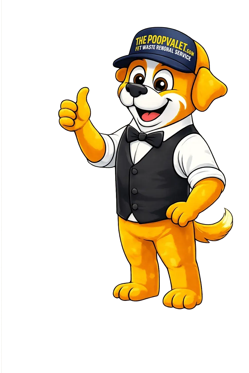The Poop Valet mascot