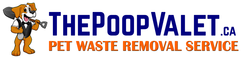 The Poop Valet Pet Waste Removal Service Logo