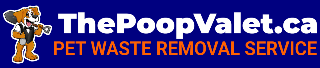 The Poop Valet Pet Waste Removal Service Logo